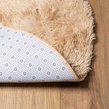  Čupavi tepih s visokim vlaknima NAVARRA bež 100x100cm poliester | Eponuda.com
