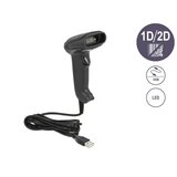 Delock USB Barcode Scanner 1D and 2D with connection cable - German Version | shoptok.hr
