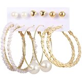  Set Naušnica CA-27114 - Zlatna KP27114 | Shoptok.si