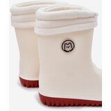 Boto Children's Rain Boots With Insulation Light Beige Odirisse | Shoptok.si