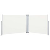 Maison Chic Zložljiva stranska tenda - Senčniki krem 100x1000 cm, (22041196) | Shoptok.si