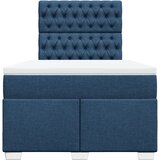  Krevet s oprugama i madracem plavi 120 x 190 cm od tkanine | shoptok.hr