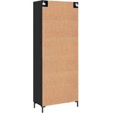  Highboard Zidne Crni hrast 69,5 x 34 x 180 cm Konstruirano drvo | shoptok.hr