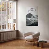  Plakat - Majestic mountain peak Denali mountain crown mountain landscape 40x60 Bez okvira | shoptok.hr