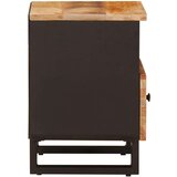  Ormar za krevet 2 pcs Smeđa 40 x 33 x 46 cm Čvrsto drvo manga | shoptok.hr