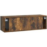 TV ormar za zid 98 x 31 x 30 cm Dimljeni hrast | shoptok.hr
