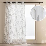 Douceur d intérieur Siva prosojna zavesa iz tančice 140x240 cm Roseris – | Shoptok.si