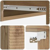 Stolna montirana na zid Hrast artisan 87 5 x 34 5 x 17 cm | shoptok.hr