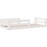 vidaXL Okvir kreveta bez madraca bijeli 100x200 cm konstruirano drvo | shoptok.hr