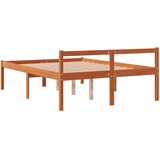  Krevet za starije osobe voštano smeđi 120 x 190 cm od borovine | shoptok.hr