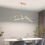  Brilagi-LED Prigušiva luster na sajli TWISTER LED/60W/230V 3000-6000K zlatna+daljinski upravljač | Eponuda.com