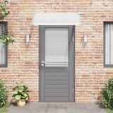 Nadstrešnica za vrata siva 120 x 100 cm PC | shoptok.hr