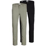 Jack & Jones Chino hlače 'Marco' oliva / črna | Shoptok.si