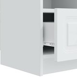 TV ormar s ladicama Bijela 102 x 34,5 x 47 cm Konstruirano drvo | Shoptok.si