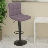  Barski stolac od tkanine smeđe-sivi | shoptok.hr