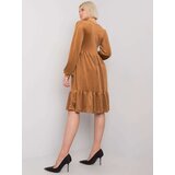FANCY Dress-FA-SK-7530.84P-camel | Shoptok.si