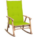 vidaXL Gugalnik z blazino bambus, (20662243) | Shoptok.si