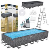 Bestway bazen s okvirom set (732 x 366 cm) | shoptok.hr
