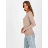 Jean Louis Francoise Sweater-NM-SW-J52001.06P-dark beige | Shoptok.si