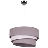  Duolla - Luster na sajli TRIO 1xE27/40W/230V prečnik 45 cm siva/bela | Eponuda.com