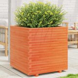  Vrtna sadilica voštano smeđe boje 70x70x72,5 cm od borovine | shoptok.hr