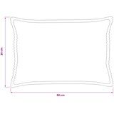  Presvlaka za jastuk 2 kom. HOUTEN Žuta 30 x 50 cm Kord | shoptok.hr