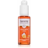 Lavera Glow by Nature osvježavajući hidratantni serum za lice s vitaminom C 30 ml