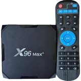 Gembird GMB-X96 MAX+ 2/16GB DDR3 smart TV box S905X3 quad, Mali-G31MP 4K, KODI programmable IR daljinski Cene