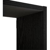  Zidna polica Crni hrast 70 x 17 x 101 cm Prerađeno drvo | shoptok.hr