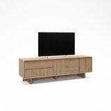 Marckeric TV komoda u dekoru hrasta u prirodnoj boji 180x55x45 cm Carpi – | shoptok.hr