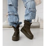 Gemre Green insulated platform snow boots Polk | Shoptok.si