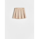 Reserved - Plisirana suknja - bež | shoptok.hr