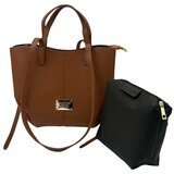 Valentino Creations kožna torba v887 braon | Eponuda.com