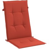  Jastuci za stolice 2 kom prošarano crvena 120x50x4 cm tkanina | shoptok.hr