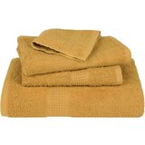 vidaXL Brisače za savno 10 kos zlata 80x200 cm 360 g/m² 100% bombaž | Shoptok.si