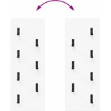  Vješalica za kapute na zidu Zidne Bijelo 30 x 1,5 x 80 cm | shoptok.hr