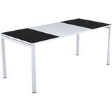 Paperflow Pisalna miza easyDesk®, širina 1600 mm, črna | Shoptok.si