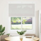 vidaXL Plisirana roleta svijetlosiva 120x100 cm širina tkanine | shoptok.hr