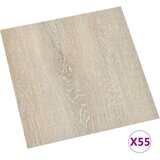  Samoljepljive podne obloge 55 kom PVC 5 11 m² bež | shoptok.hr