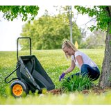 Polar Plastična vrtna kolica tačke Cub Cart | 198 litara | Crna | 127x71x74 cm | BRANDED IN THE USA | shoptok.hr
