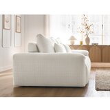 Bobochic Paris Bela sedežna garnitura iz šenilje 264 cm Ivane – | Shoptok.si