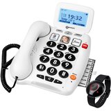 Geemarc Fiksni telefon za seniore 40dB s SOS daljincem, (5000299313) | Shoptok.si
