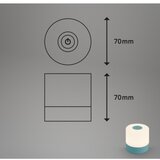BRILONER 7461010 - LED prigušiva punjiva stona lampa LED/2W/5V IP44 plava | Eponuda.com