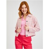 Orsay Pink Ladies Plaid Jacket - Ladies Cene