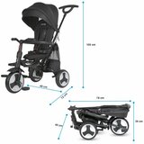 Coccolle Tricikel Spectra Plus Črna | Shoptok.si