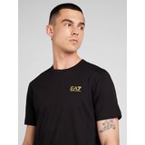Ea7 Emporio Armani Majica zlata / črna | Shoptok.si