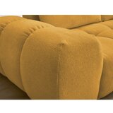 Bobochic Paris Gorčično rumena sedežna garnitura iz šenilje 278 cm Everest – | Shoptok.si