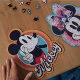 Trefl Puzzle Lesena Umetnost: Disney, Retro Mikki Miška - 160 lesenih kosov | Shoptok.si
