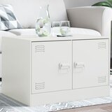 vidaXL Stolić za kavu bijeli 67 x 50 x 44 cm čelični Cijene