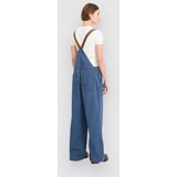 Volcom Full Cuts Bib Hlace z naramnicami iz džinsa harbor blue | Shoptok.si